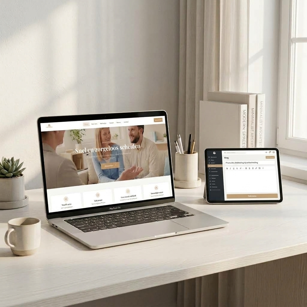 SnelEchtScheiden — Juridisch · Redesign · Blog Dashboard