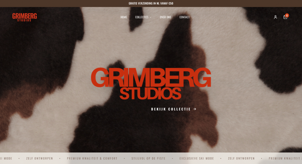 Grimberg Studios website presentation